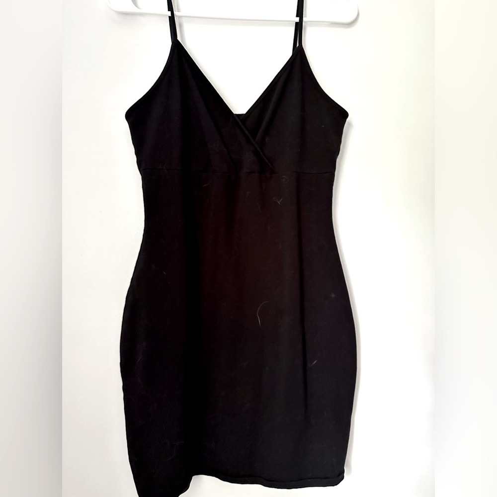 🖤 Black Bodycon V-Beck Dress, Wild Fable 🖤